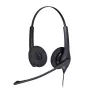 Jabra BIZ 1500 Duo QD EMEA, przewodowy, biuro/centrum telefoniczne, 20 - 4500 Hz, 74 g, słuchawki, czarny