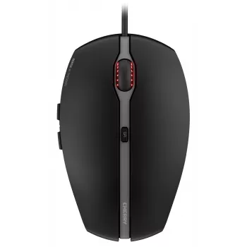 CHERRY GENTIX 4K Mysz przewodowa, czarna, USB, oburęczna, optyczna, 3600 DPI
