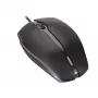 MYSZ CHERRY GENTIX PRZEWODOWA PODŚWIETLANA, Czarna, USB, Oburęczna, Optyczna, USB Type-A, 1000 DPI, Czarna