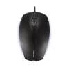 MYSZ CHERRY GENTIX PRZEWODOWA PODŚWIETLANA, Czarna, USB, Oburęczna, Optyczna, USB Type-A, 1000 DPI, Czarna