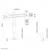 Neomounts FPMA-D860DBLACK Uchwyt do monitora 10-27 cali