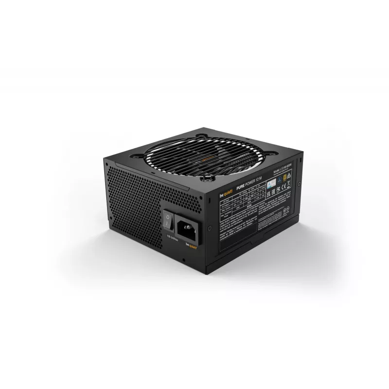 be quiet Pure Power 12 M zasilacz 850 W 20+4 pin ATX ATX Czarny
