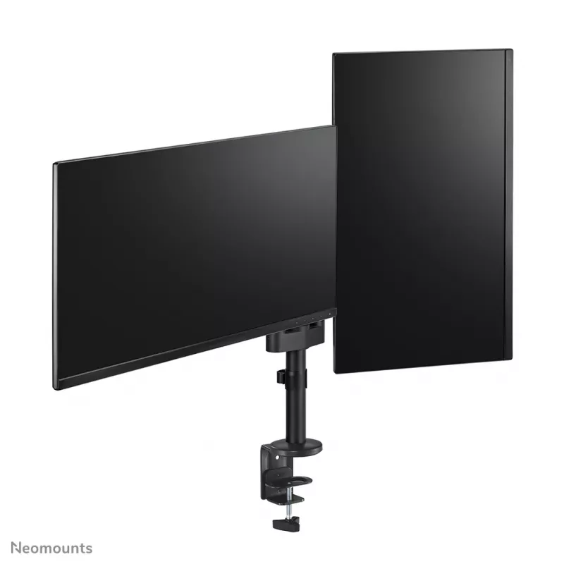 Uchwyt monitorowy Neomounts DS60-425BL2 17-27 cali - oszczędność miejsca