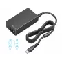 Sandberg USB-C AC Charger PD65W EU+UK, Uniwersalna, Wewnętrzna, 230 V, 65 W, AC-do-DC, Czarna