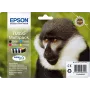 Epson Monkey Multipack 4-kolory T0895 DURABrite Ultra Ink, Czarny, Cyjan, magenta, Żółty, 5.8 ml, 3.5 ml, 1 szt., Wielopak