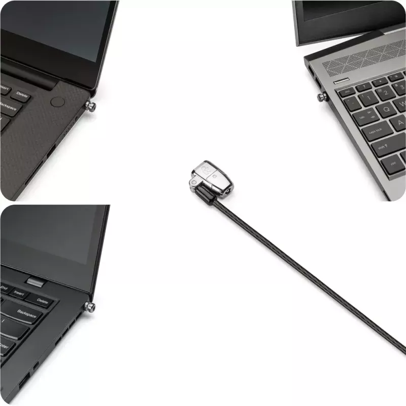 Kensington ClickSafe 2.0 Uniwersalna linka zabezpieczająca z kluczykiem do laptopa