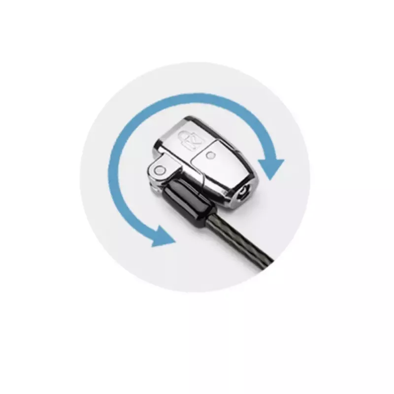 Kensington ClickSafe 2.0 Uniwersalna linka zabezpieczająca z kluczykiem do laptopa