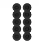Jabra Pro9400 Skórzane poduszki nauszne, Poduszka nauszna, Skóra, Czarny