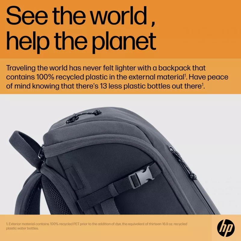 HP Travel 25 Liter 15.6 Iron szary Laptop Backpack, plecak, 39,6 cm (15,6 cala), 860 g