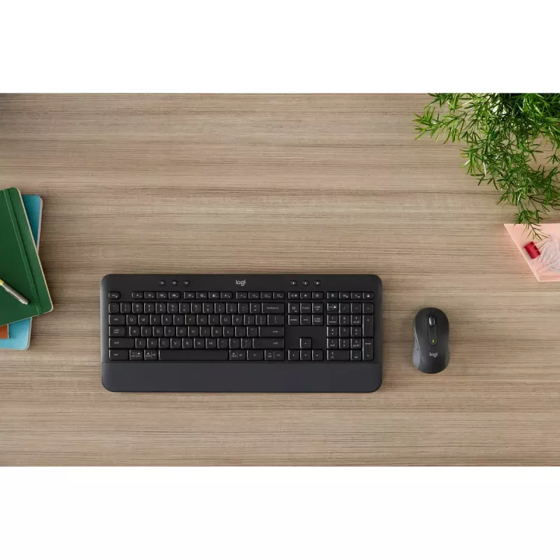 LOGITECH Signature Mk650 Combo For Business - Graphite - US International Qwerty