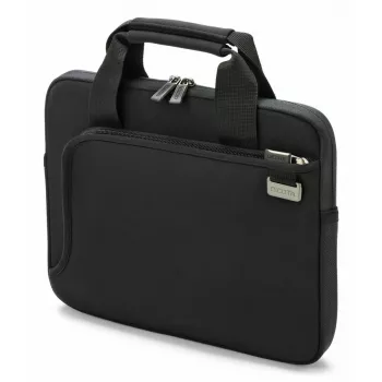 DICOTA Smart Skin - etui na notebooka 12-12,5 inch - czarny / neopren z tkaniną wierzchnią w 100% z recyklingu