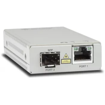 Allied Telesis AT-MMC2000/SP-960 konwerter mediów sieciowych 1000 Mbit/s 850 nm wielomodowy srebrny