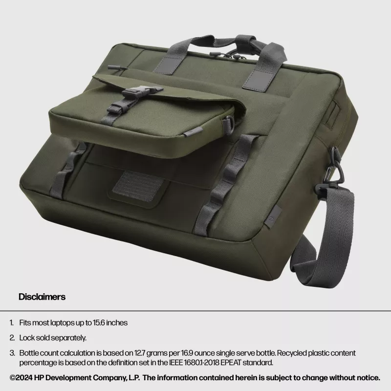 Messenger case HP 15.6-inch Modular Laptop Bag 39.6 cm 1.14 kg monochromatyczny