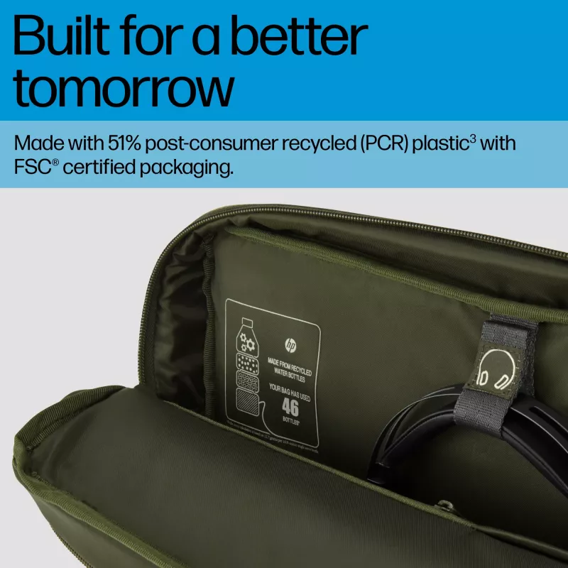 Messenger case HP 15.6-inch Modular Laptop Bag 39.6 cm 1.14 kg monochromatyczny