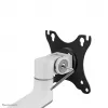 Neomounts DS60-425WH1 Uchwyt do monitora 17-27 cali - oszczędzający miejsce, zacisk/przelotka, 8 kg, 43,2 cm (17 cali), 68,6 cm (27 cali), 100 x 100 mm, Biały