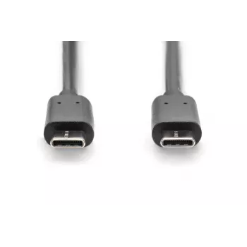 DIGITUS ASSMANN Kabel połączeniowy USB Type-C, typ C do C M/M, 1m, High-Speed, czarny