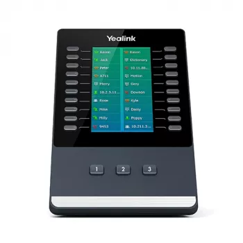 Yealink EXP50 IP moduł rozszerzeń Czarny, Szary 23 przyciski