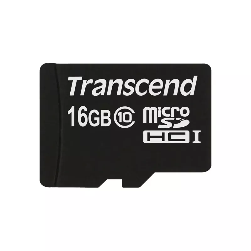Pamięć flash Transcend 16 GB MicroSDHC Klasa 10 TS16GUSDC10