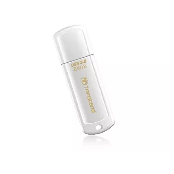 TRANSCEND Jetflash 730 - 64 GB pamięć USB - USB 3.0 - biały