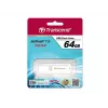 TRANSCEND Jetflash 730 - 64 GB pamięć USB - USB 3.0 - biały