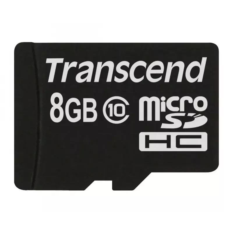 Pamięć flash Transcend 8GB MicroSDHC Class 10 TS8GUSDC10