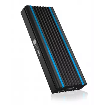 ICY BOX IB-1824ML-C31 Obudowa SSD Czarny M.2