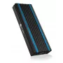 ICY BOX IB-1824ML-C31 Obudowa SSD Czarny M.2