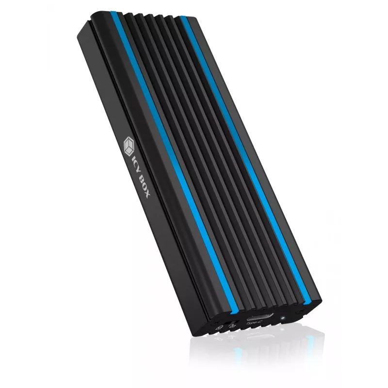 ICY BOX IB-1824ML-C31 Obudowa SSD Czarny M.2