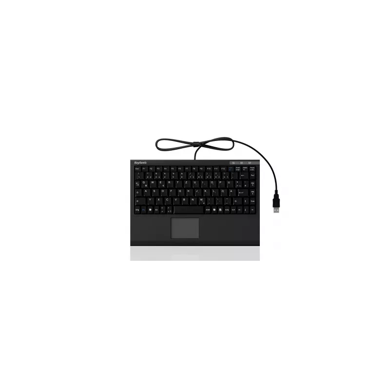 Klawiatura KeySonic ACK-540U+ (DE) Office USB QWERTZ Niemiecka Czarna