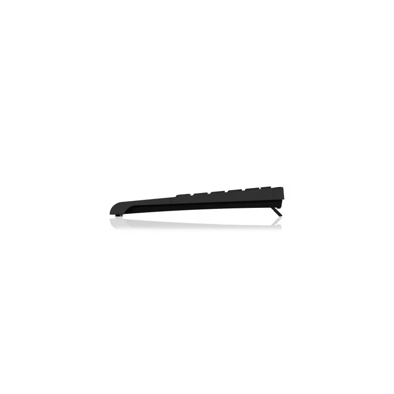 Klawiatura KeySonic ACK-540U+ (DE) Office USB QWERTZ Niemiecka Czarna