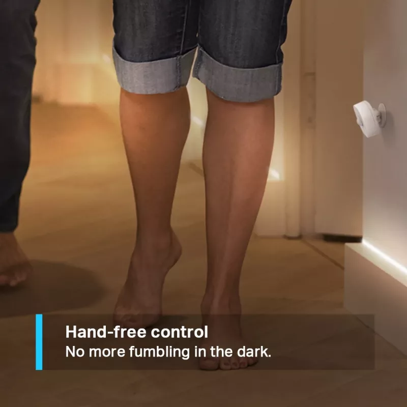 TP-Link Tapo Inteligentny czujnik ruchu, sufit/ściana, wewnątrz, biały, 120°, bezprzewodowy, 7 m