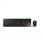 CHERRY DW 9100 SLIM klawiatura Mysz w zestawie Uniwersalna RF Bezprzewodowa + Bluetooth QWERTZ Szwajcarska Czarna