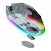 Podkładka pod mysz gamingową Razer Basilisk V3 Pro 35K Phantom biały Edition — powierzchnia gamingowa zoptymalizowana pod kątem myszy optycznych i laserowych