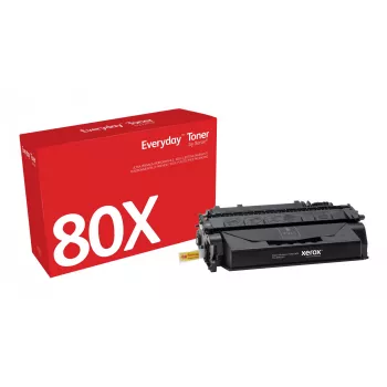 Codziennie™ Czarny Toner Xerox kompatybilny z HP 80X (CF280X), Wysoka wydajność