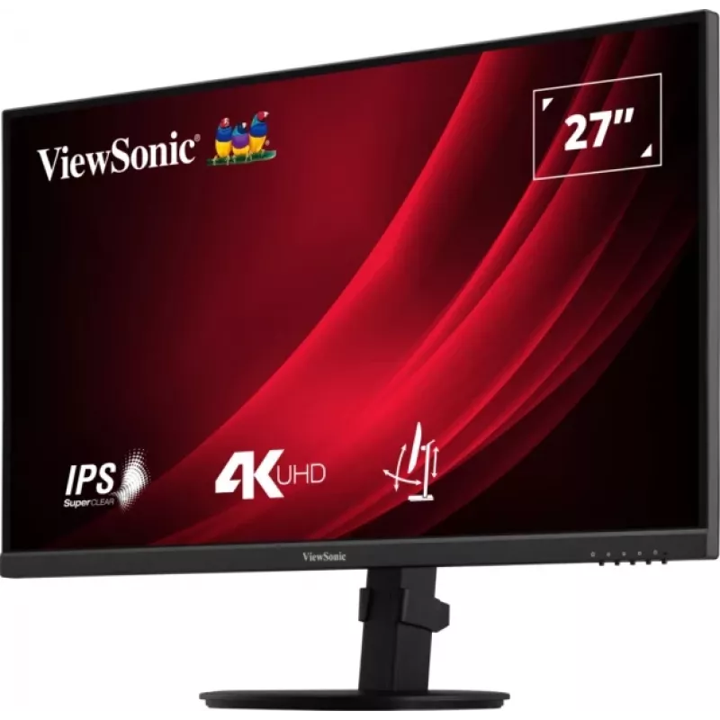 Monitor komputerowy Viewsonic VG Series VG2708-4K 68,6 cm (27 cali) 3840 x 2160 pikseli 4K Ultra HD LED Czarny