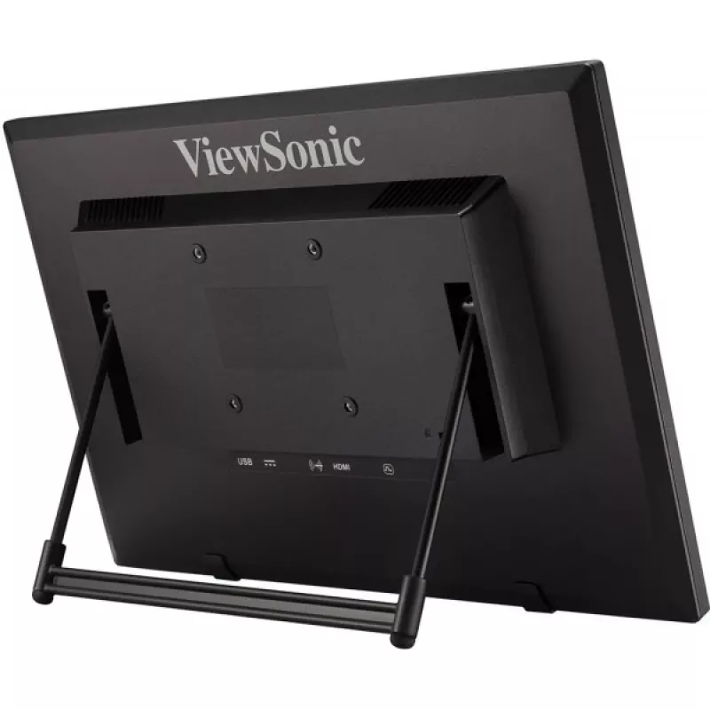 Monitor komputerowy Viewsonic TD1630-3 39,6 cm (15,6 cala) 1366 x 768 pikseli HD LCD dotykowy Multi-użytkownik Czarny