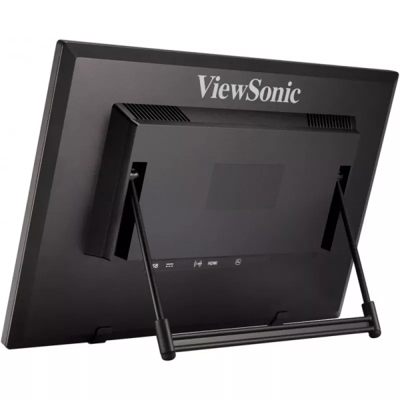 Monitor komputerowy Viewsonic TD1630-3 39,6 cm (15,6 cala) 1366 x 768 pikseli HD LCD dotykowy Multi-użytkownik Czarny