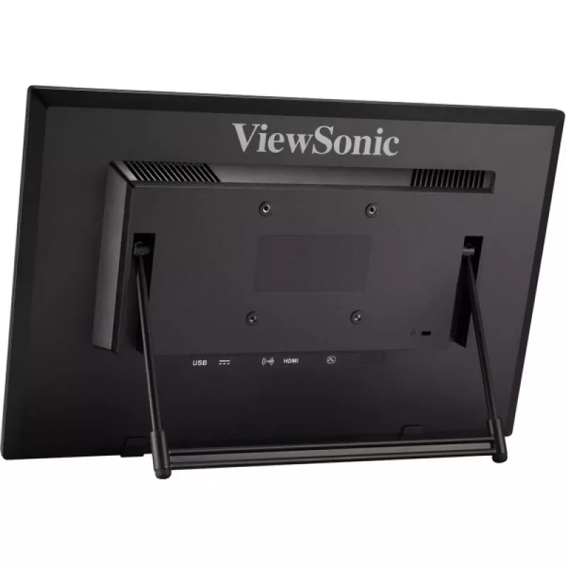 Monitor komputerowy Viewsonic TD1630-3 39,6 cm (15,6 cala) 1366 x 768 pikseli HD LCD dotykowy Multi-użytkownik Czarny