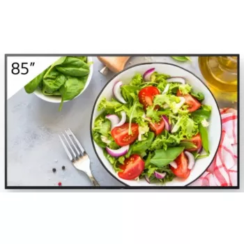 Sony FW-85BZ35L Signage Display Cyfrowy panel płaski 2.16 m (85 cali) LCD Wi-Fi 550 cd/m² 4K Ultra HD Czarny Android 24/7