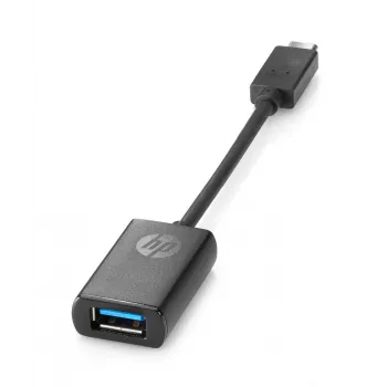 Adapter HP USB-C na USB 3.0, 0,1409 m, USB-C, USB 3.0, USB 3.2 Gen 1 (3.1 Gen 1), Czarny