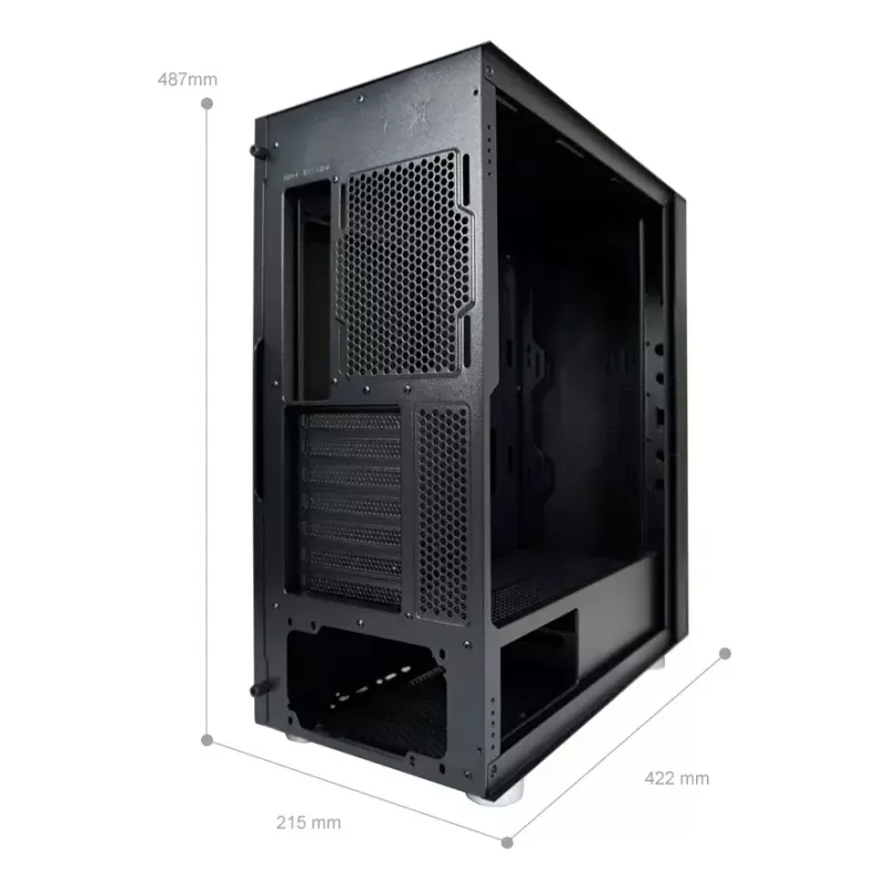 Obudowa PC LC-Power LC-8000B-ON Midi Tower Czarna