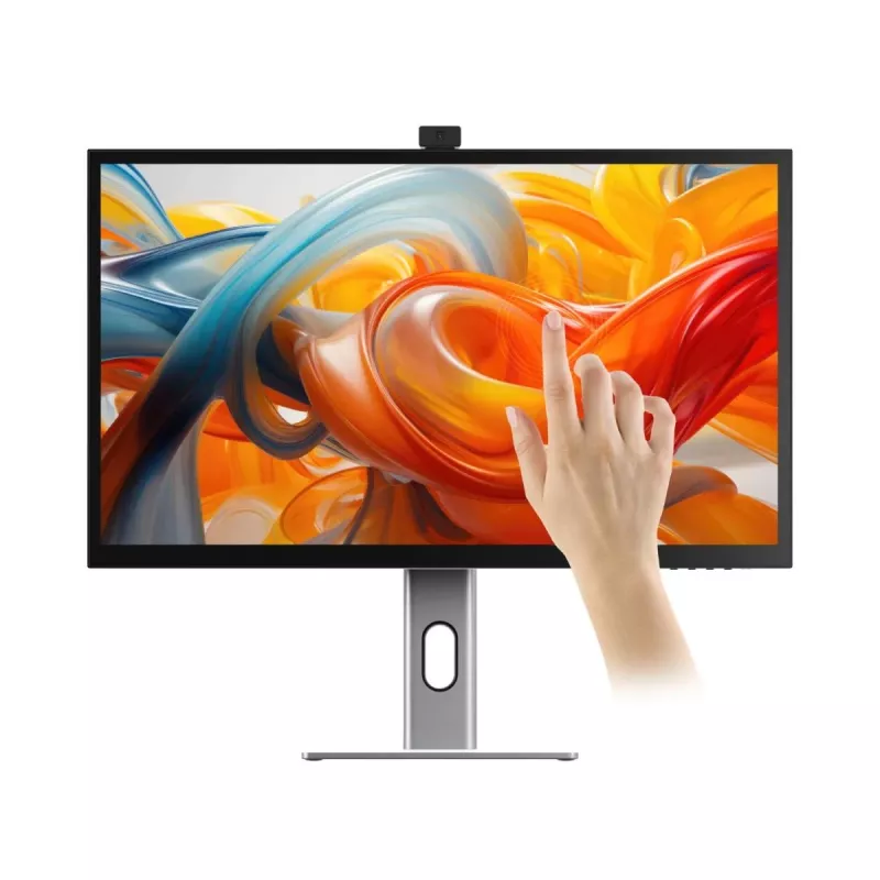 Monitor biurkowy ALOGIC - Clarity Max Touch - 32-calowy ekran dotykowy - 3840x2160 (4K UHD) z USB-C Power Delivery i kamerą internetową