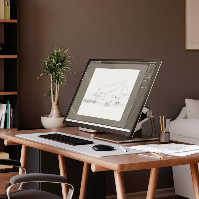Monitor biurkowy ALOGIC - Clarity Max Touch - 32-calowy ekran dotykowy - 3840x2160 (4K UHD) z USB-C Power Delivery i kamerą internetową