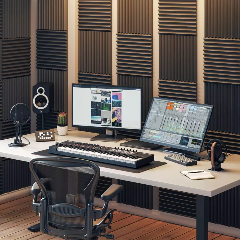 Monitor biurkowy ALOGIC - Clarity Max Touch - 32-calowy ekran dotykowy - 3840x2160 (4K UHD) z USB-C Power Delivery i kamerą internetową