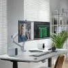 Monitor biurkowy ALOGIC - Clarity Max Touch - 32-calowy ekran dotykowy - 3840x2160 (4K UHD) z USB-C Power Delivery i kamerą internetową