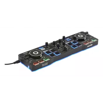 Hercules Starlight kontroler CD DJ 2 kanały Czarny