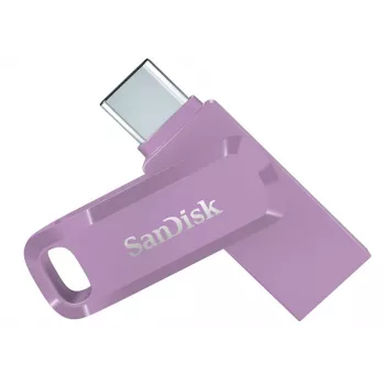 WESTERN DIGITAL SanDisk Ultra Dual Drive Go - 256 GB pamięć USB - USB-C / USB-A - fioletowy