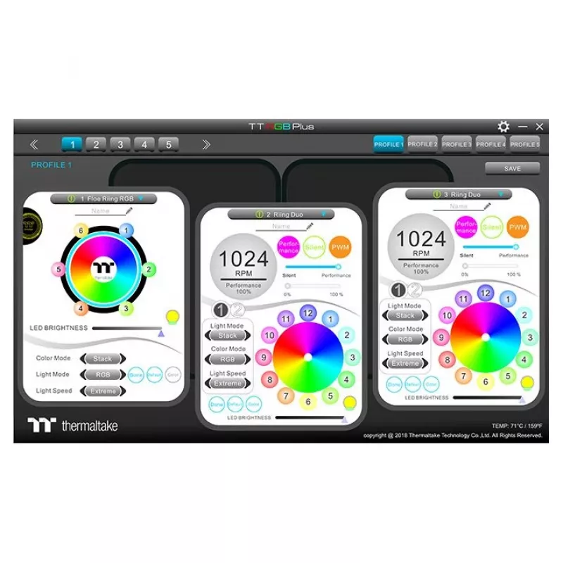 THERMALTAKE Akcesorium do chłodzenia wodnego - Floe DX RGB 240 TT Premium Edition