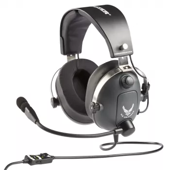 Thrustmaster T.Flight U.S. Air Force Headphones Wired Head-band Aviation/Air traffic control Czarny, szary