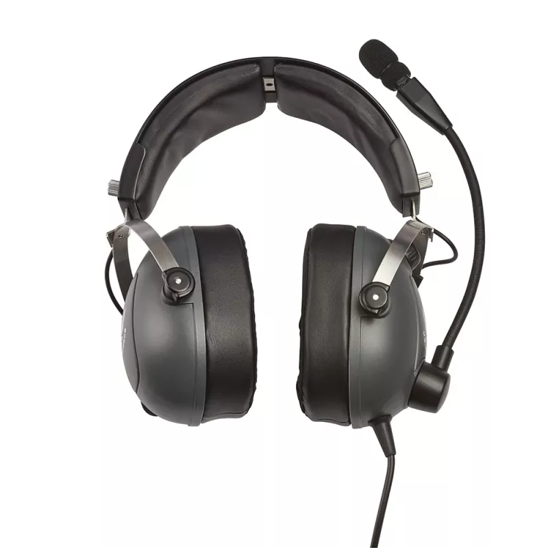 Thrustmaster T.Flight U.S. Air Force Headphones Wired Head-band Aviation/Air traffic control Czarny, szary